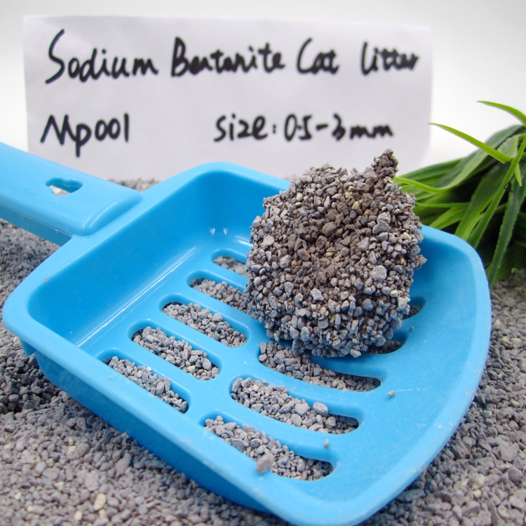 Most Popular Cat Litter Sodium Bentonite Sand GP001